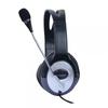 Наушники Techly Stereo-Headset С И Регулятором Громкости, Mikrofon (ICC-SH-555TY) Черный/бежевый