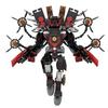 606pcs Hell Guitar Speaker Man Building Block Model Popular Video Horror Game Mech Assembly Brick Toy Gift for Toilet Fans