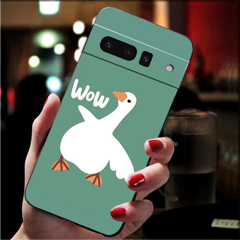 

Phone Case For Google Pixel 10 Pro XL 9 Pro XL 9A 8 7 6 Pro Pixel 8A 7A 6A Pixel 8 7 6 5 Cartoon Goose Duck Google Pixel 7 Pro