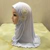 Soft Girls Prayer Hat Turban Ethnic-Style Patterns Head Wrap Fashion Children Hijab  Daily Wear