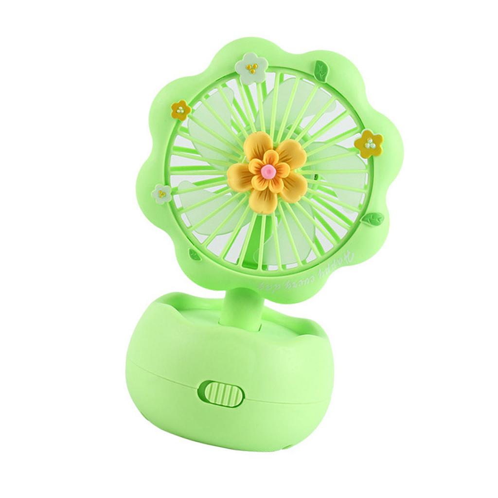 Handheld   Fan Kids Small Portable USB Rechargeable Desktop Silent Cooling Fan