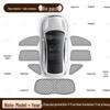 Graphene Cooling Sunshade with Sunscreen for Zeekr 7X/001/007/009/X/007GT Windows