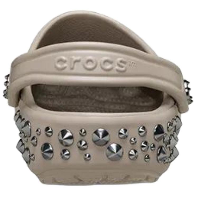 Crocs Classic Studded Clog Taupe Unisex 211596-214