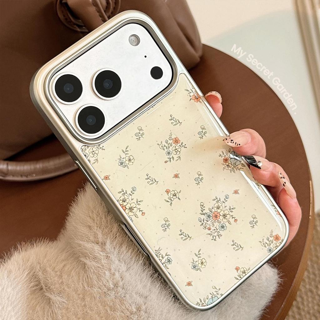 Etui na telefon z kwiatami Kompatybilne z iPhone 16, iPhone 17, iPhone 17 Pro Max