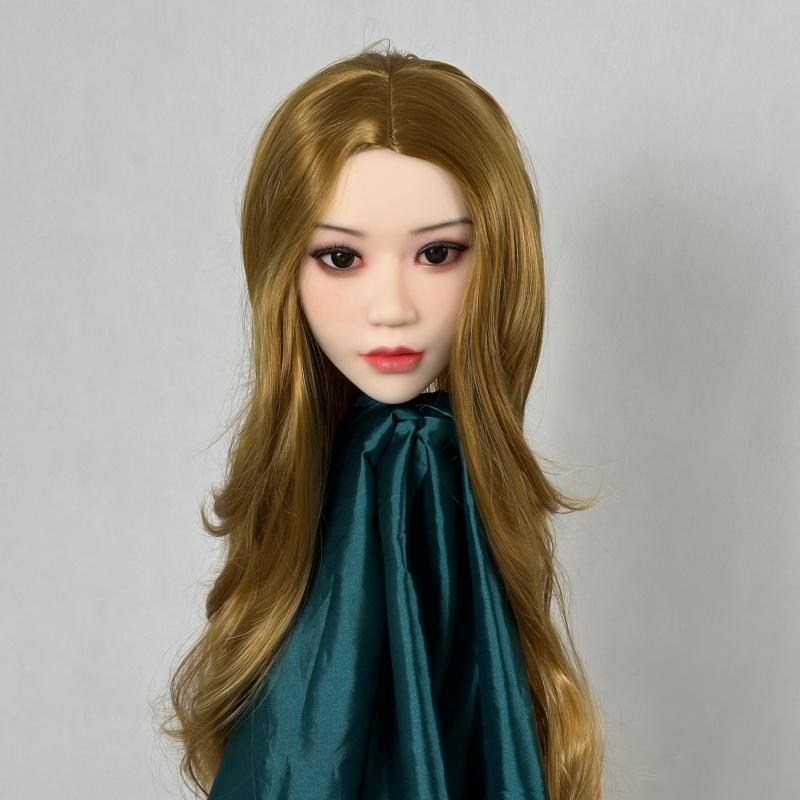 Męska głowa lalki erotycznej TPE, miękka w dotyku, seks oralny, wykwintny makijaż z ustami, kubek do masturbacji, erotyczna zabawka erotyczna dla dorosłych