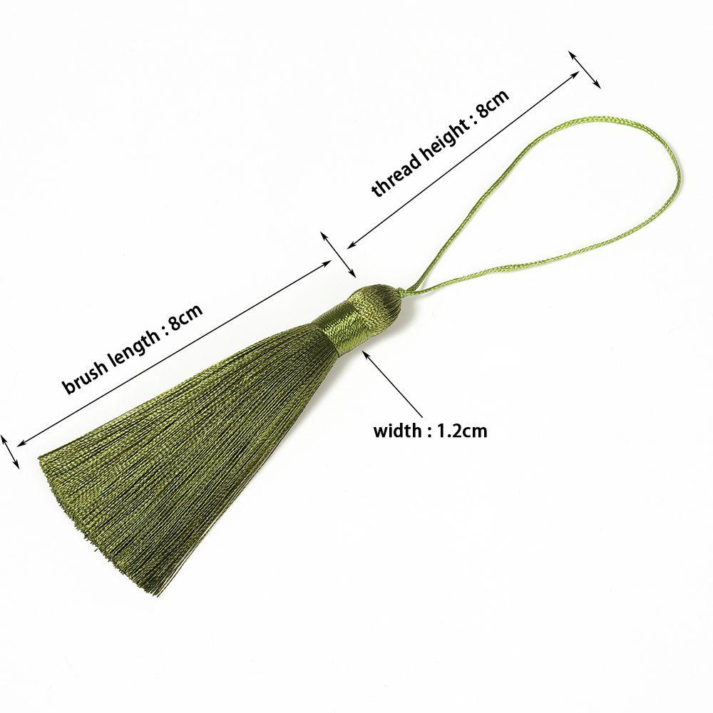Crafts Handmade Silk Tassel Pendant Tassel Hanging Rope Tassel Trim Accessories Tassel Fringe