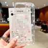 Cute Cartoon Cherry Pattern Phone Case For iPhone 17 Pro Max 16 15 Pro 14 13 12 11 XR XS 17Air 16 Plus 16E Clear Bumper Cover