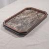 Wooden Storage Tray Entrance Hall Horsehair Storage Trays Living Room Desktop Organize Plates Home Decoration Organize Plate