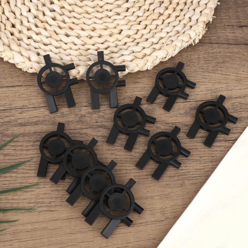 12Pcs Multipurpose Bathroom Paper Dispenser Key Rustproof Chromes Portable Sturdy Multiple Facility Daily Casual Use