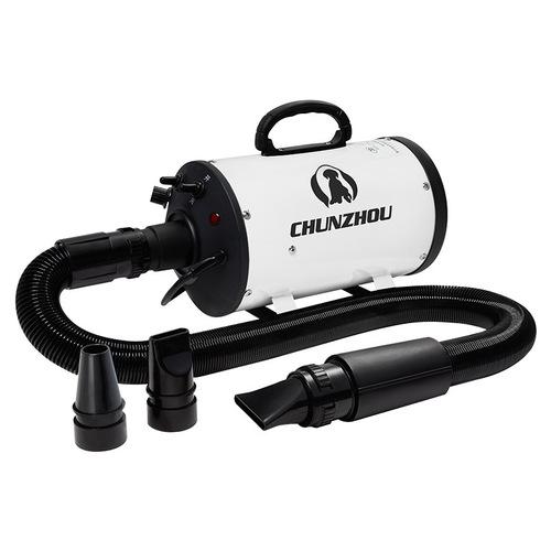 

Professional Power Hair Dryer for Dogs, Negative Ion Animal Hair Dryer, Silent, High Velocity, Pet Dog, 2200W білий