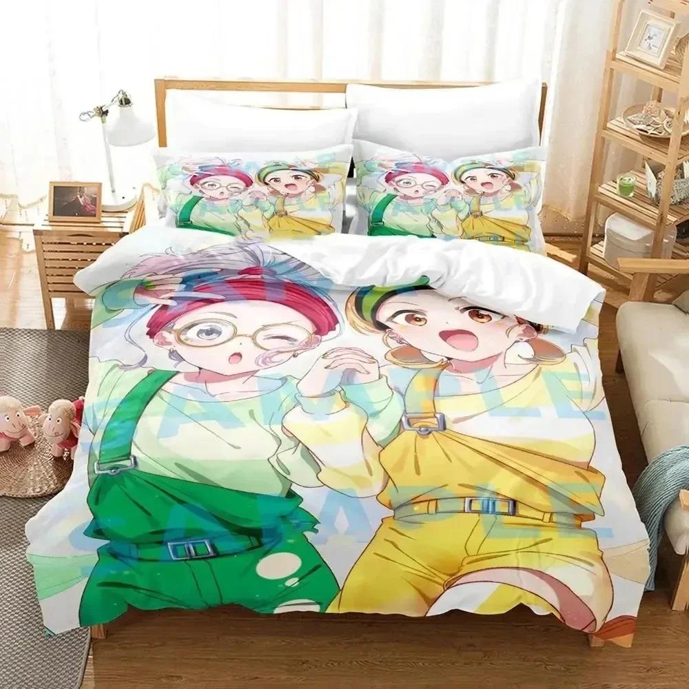 3D Print Anime SELECTION PROJECT Beding Set Soft Duvet Cover Bed Linen Set Comfortable Quilt Cover Pilowcase Warm Comforter king Quen Sized Dimensions