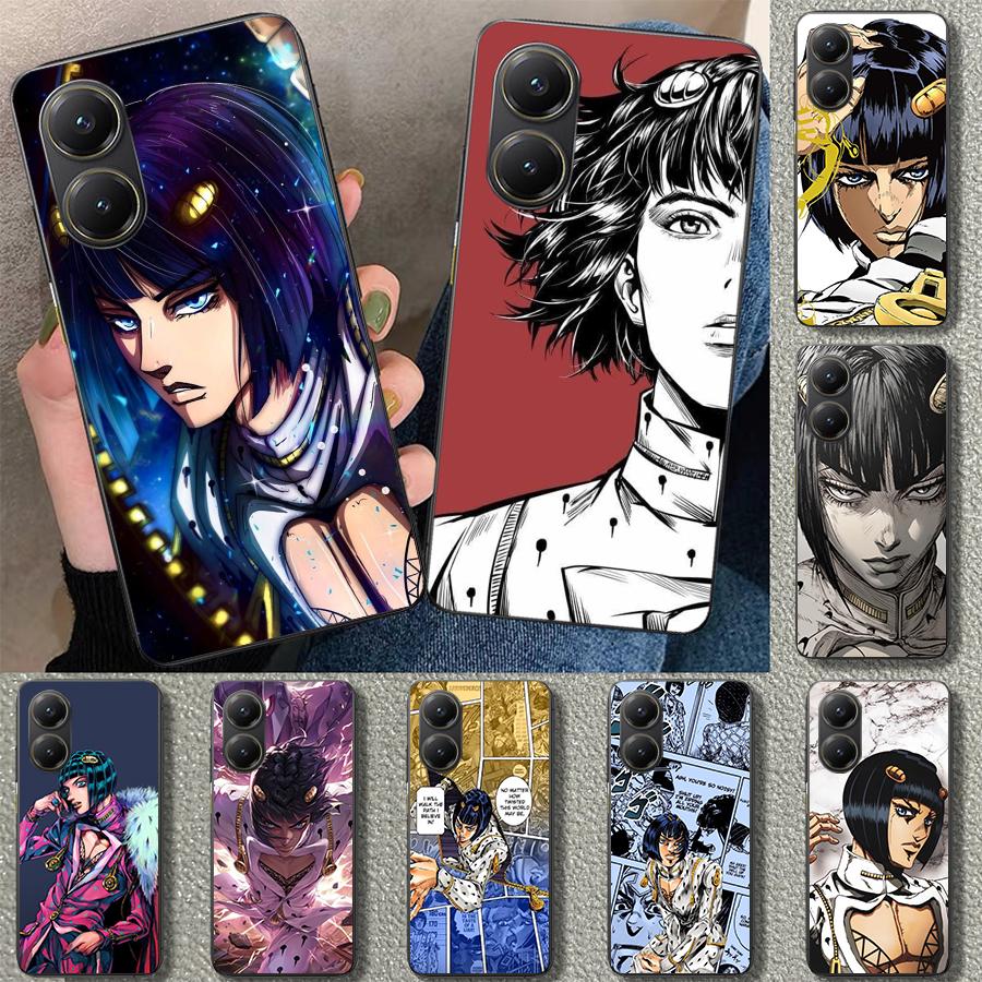 JoJo Adventure Bruno Buccellati Phone Case Cover for Xiaomi Poco X6 X5 X7 Pro F7 Ultra Redmi 15C 15 13C 13 12C 12 10C 10 10A 9C