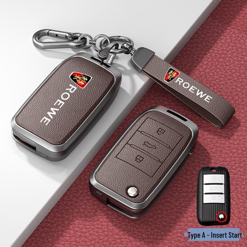 Fit for Roewe RX5 16-20, i6, RX8, RX3, EI5 Metal Key Cover