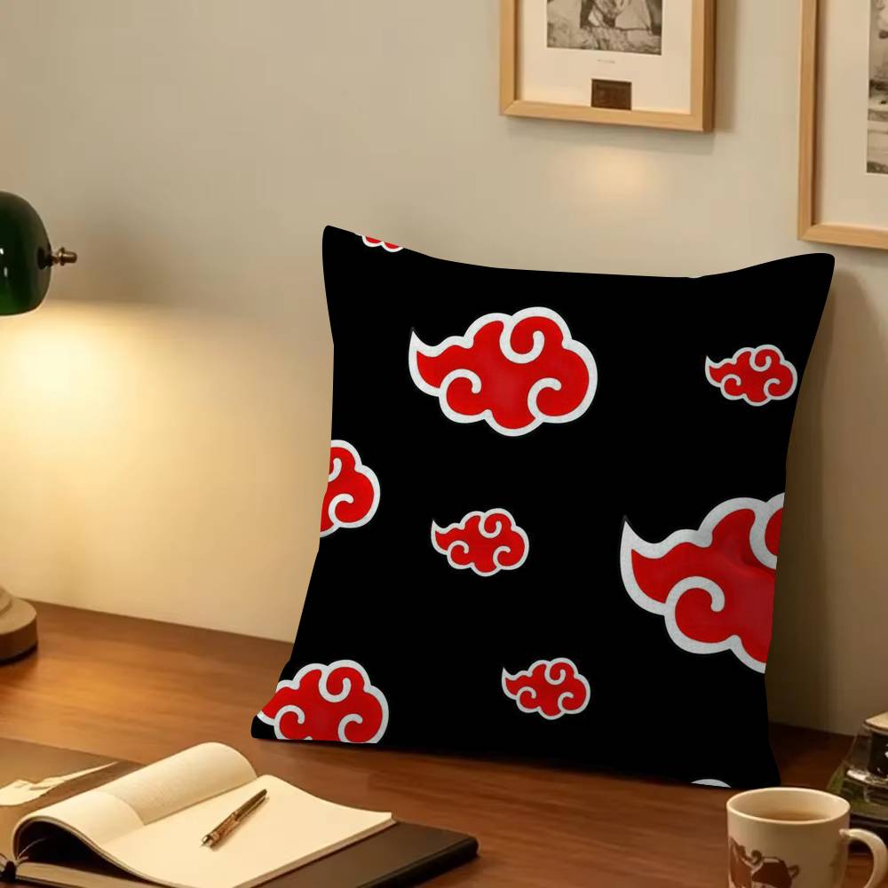 NARUTO logo Pillow Cover for Bedroom Room and Living Room Sofa Decorative Cushion Cover