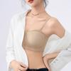 Strapless Seamless Bra for Women Breathable Ice Silk Beautiful Back Bra Anti-slip Gathering Bra Strapless Underwear Push Up Bra