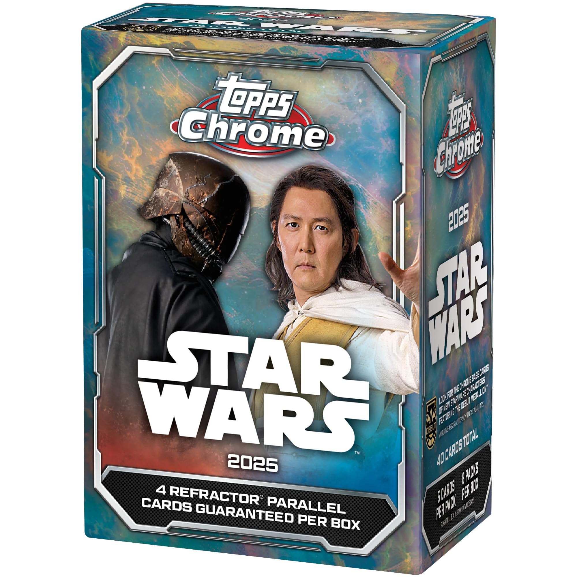 

2025 Topps Chrome Star Wars - Factory Sealed - Value Box.
