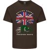 British Grown Pakistan Roots Flag Unisexs Light Cotton TShirt
