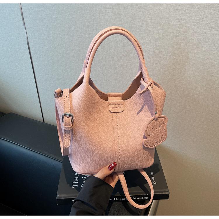 Hand bag high-end women's small women's bag new versatile bucket single shoulder oblique span bag