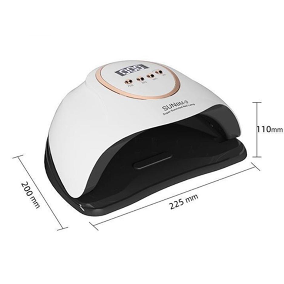 Max UV LED Lamp For Nail Dryer Manicure Nail Drying Lamp 66LEDS UV Gel Varnish With LCD Display UV Lamp For Manicure Salon