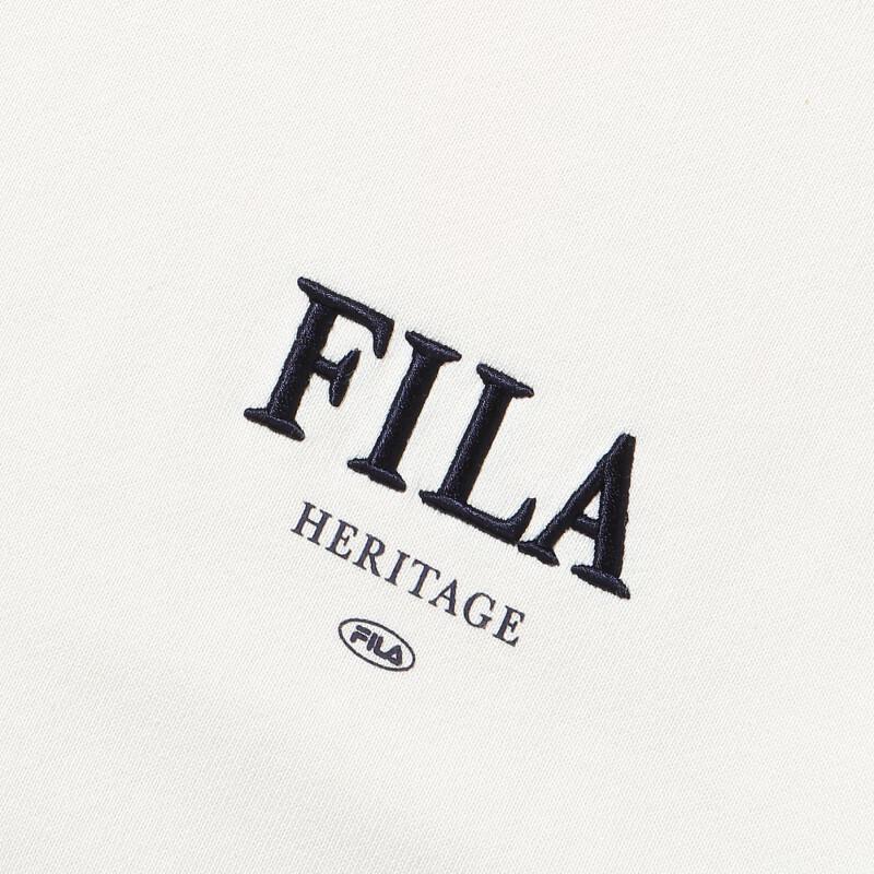 Fila Color Block Casual Pullover Hoodie Unisex Hoodies White FS2POD4107X