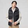 Men's Winter Solid Color Casual Down Vest - Warm, Sleeveless Outerwear Fashion