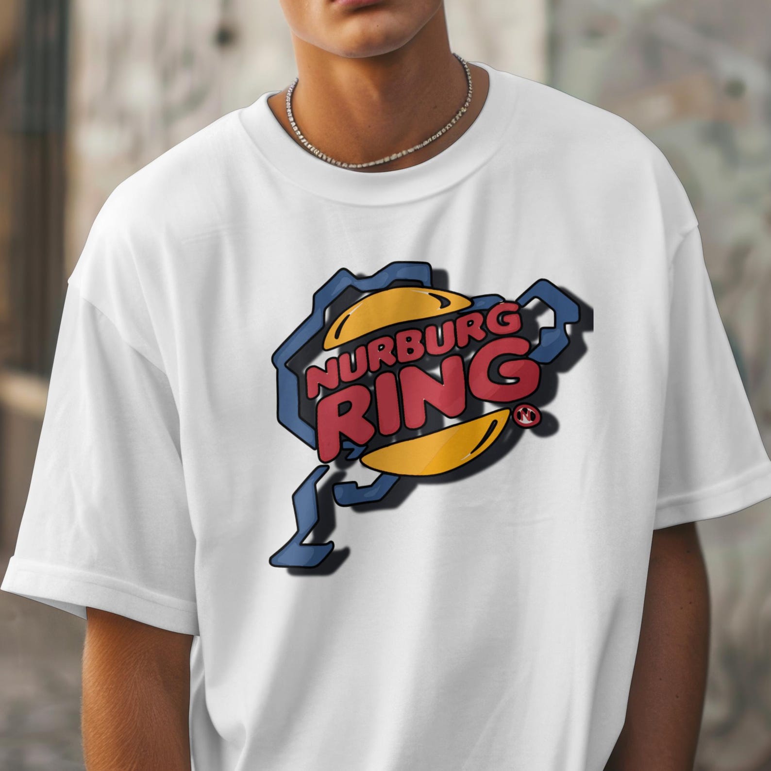 Nürburgring Graphic Tee Racing Motor sports – 100% Cotton XL