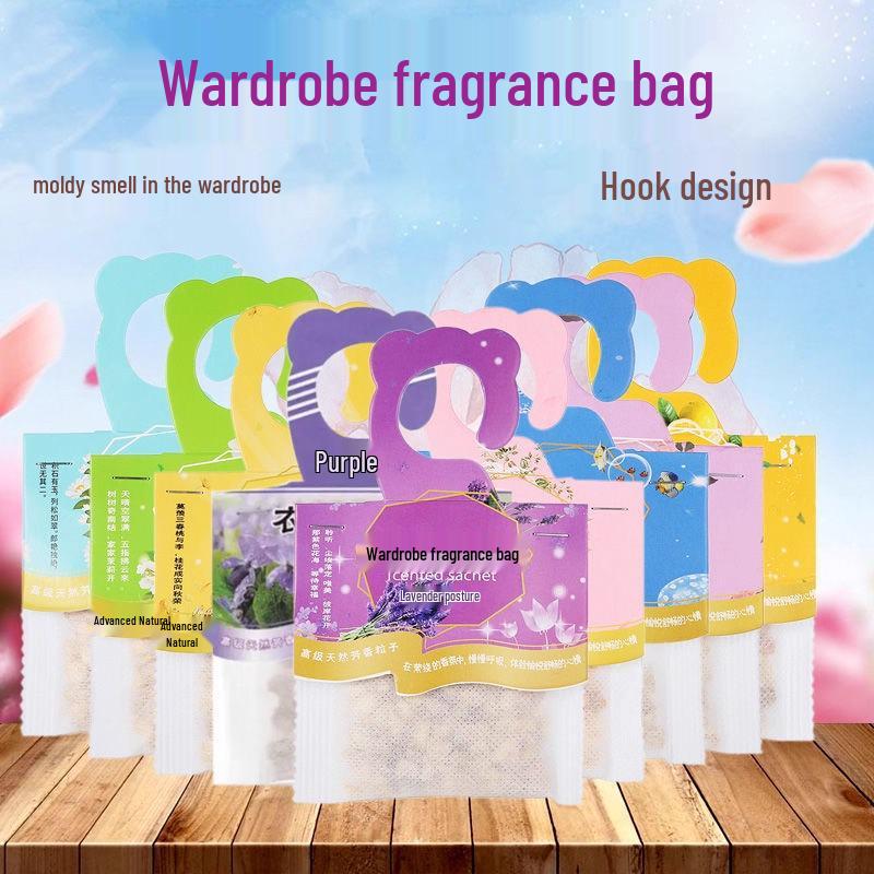 Lavender & Osmanthus Sachets - Deodorize Wardrobe & Closet (20-Pack for New Users)