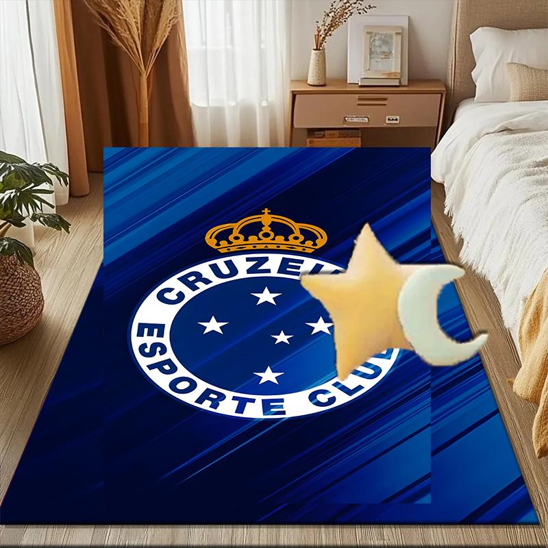 Fc Emblem Printed Office Carpet Chair Cushion  Entryway Rug, Rugs for Living Room, Bedroom Christmas gifts