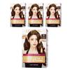 L'Oréal Paris Excellence Cream Hair Dye with Comb Cap, Easy Gray Hair Dye, No. 5 Light Brown, 4 Pcs
