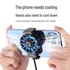 Mobile Phone Silent Cooling Fan for Live Streaming & Esports - Compatible with Apple & Black Shark.