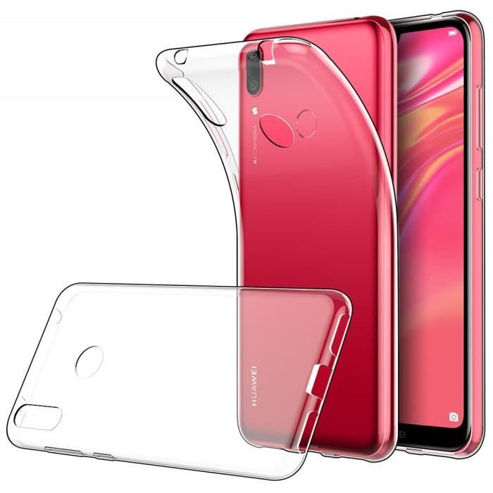 Case - Phonillico® - Huawei Y7 2019 - Flexible Protection - Silicone Gel TPU - Ultra Slim