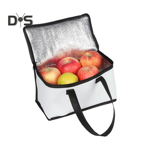 Portable Lunch Bag Wide Opening Lunch Tote Aluminum Foil Insulated Bag Outdoor Picnic Camping Hiking Food Drink Carrier