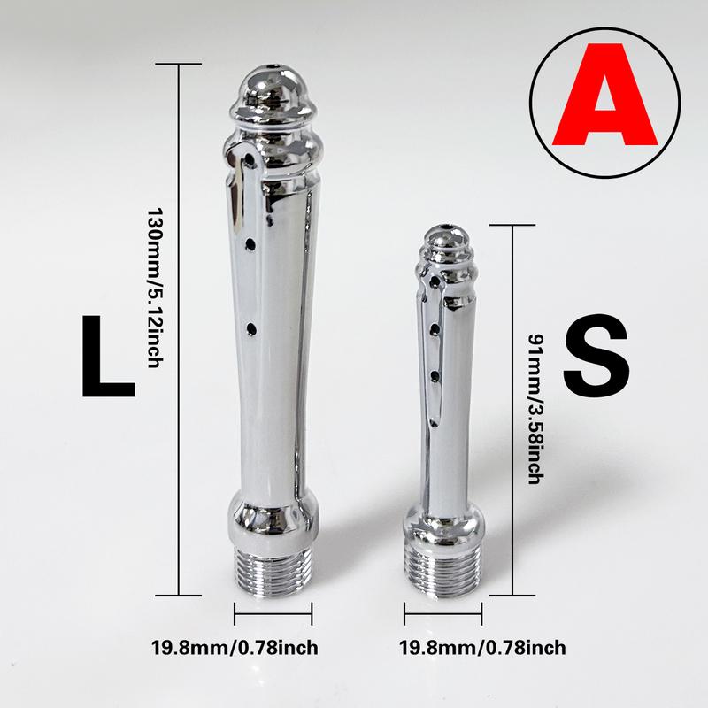 ABS anal vaginal douche butt flush Conversion head for outdoor use Butt plug multi-function enema plug-in shower sex toys