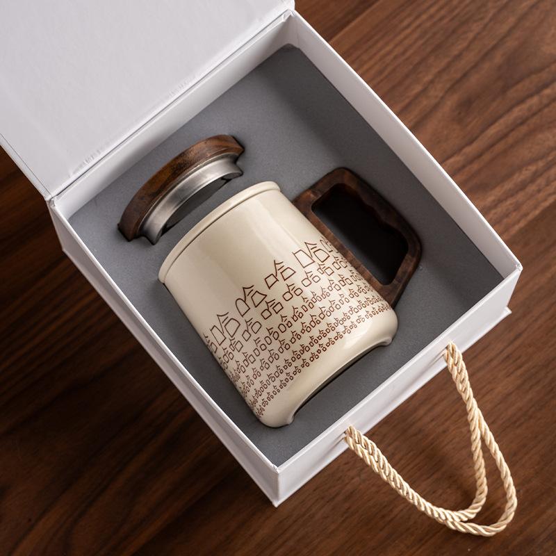 Premium Büro Tassenfilter Pärchenbecher Geschenk zum Eltern- oder Lehrertag Tee-Trennbecher Geburtstags-Souvenir