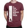 The Dark Tower Worlds white Funny 100 Cotton TShirt The Dark Tower Tees Tops For Unisex