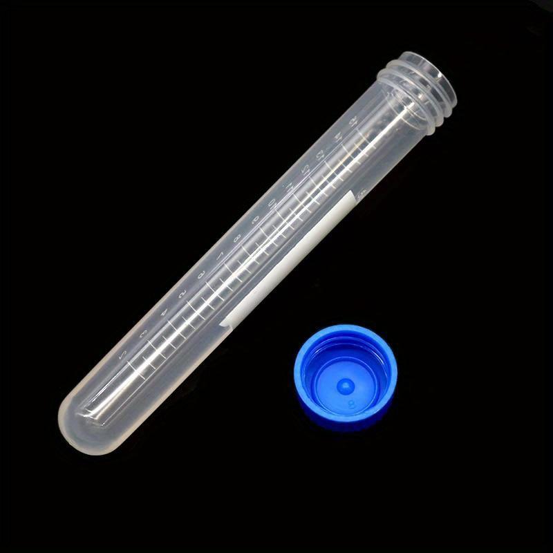 20x Zentrifugenröhrchen Aus Kunststoff – 15 Ml, Mit Flachem Schnappdeckel, Für Labor & Proben