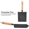 Cast Iron Tamagoyaki Pan Square Frying Pan Durable Reusable Egg Omelet Pan for Frying Eggs Pancakes Household Cooking Tools