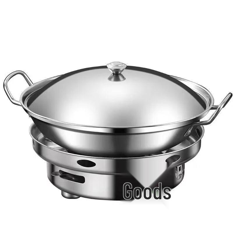 ZISIZ Stainless Steel Alcohol Chafing Dish Set