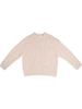 Men's Retro Round Neck Ribbed Knit Sweater - Autumn/Winter Loose Casual Pullover