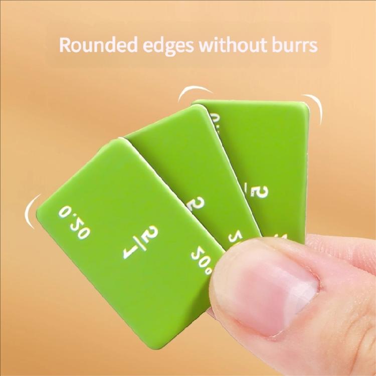 Magnetic Fraction Tiles Circles and Strips Fraction Demonstrator Set Math Educational Tool For Student Teachers