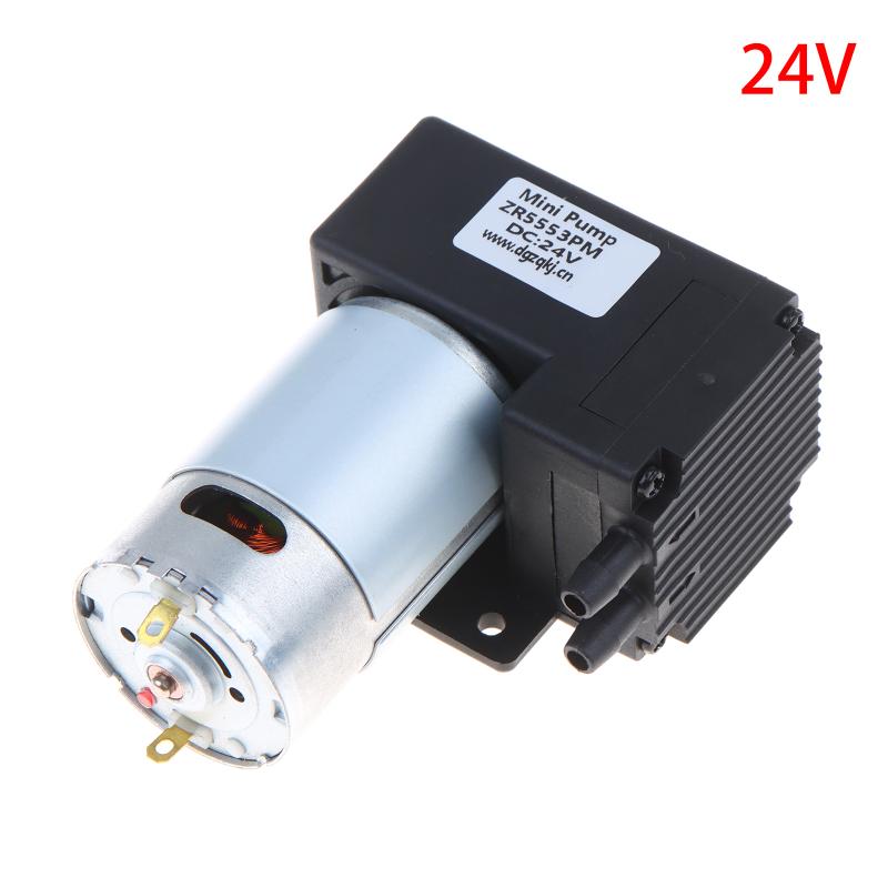 Dc12V 24V 10W Small Oilless Vacuum Pump Negative Pressure Suction Diaphragm Pump 12L/Min Pump Vacuum Pump Oilless Pump