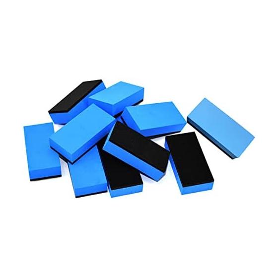 Car Wash Sponge, Set of 10, Coating Compound Sponge, Maintenance, Scaling Removal, Scale Removal, Polishing Sponge, Only for Painting, No Scratches,