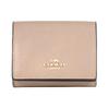10 Golden Carriage and Horse Letters Logo Pebbled Leather Card Holder Wallet Women’s Diamond Gray