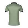 Summer Men's New Chest Fake Pocket Digital Printed Lapel Button Up Short Sleeve Top