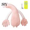 Adjustable Baby Patting Device Patter for Sleep Startle Prevention Stuffed Doll Pillow with Soothing Tool Palm Pad Companion Music Comforting Newborns