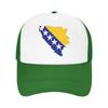 Bosnia Flag Symbol Casual Baseball Cap  Kpop Rock Sun Hats Summer Hot Sale Couple Women Yk Cute Baseball Caps