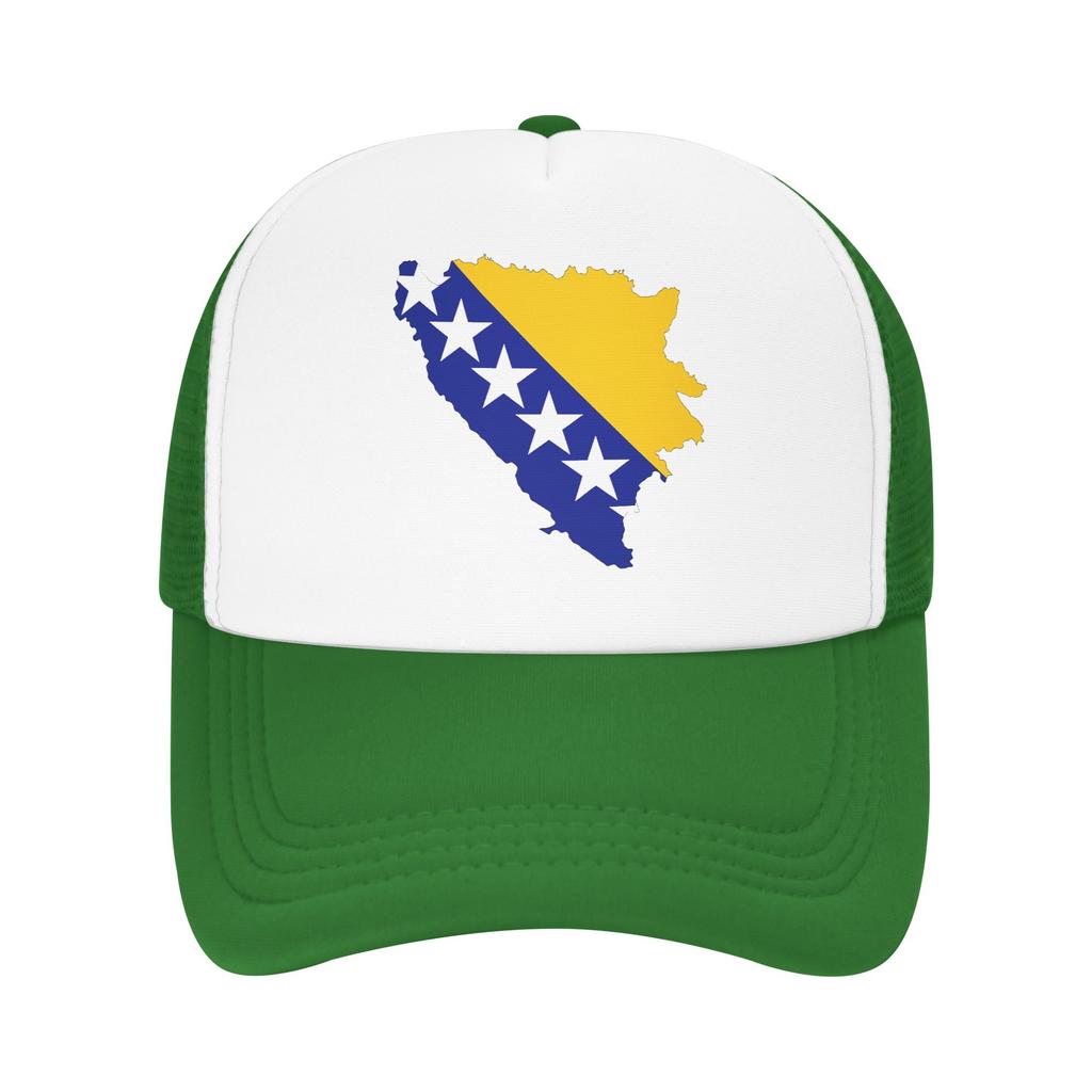 Bosnia Flag Symbol Casual Baseball Cap Kpop Rock Sun Hats Summer Hot Sale Couple Women Yk Cute Baseball Caps