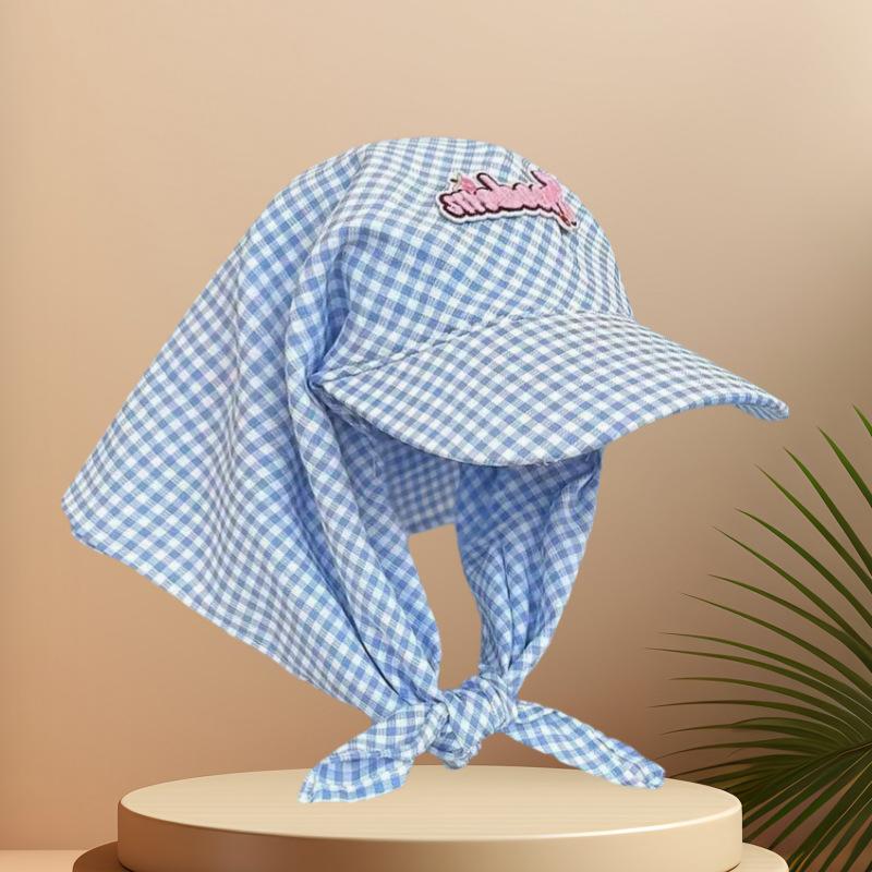 Niche Design Fashionable Sunshade Headscarf Hat Men's and Women's Caps Spring and Summer Shopping Camping Anti-sun Hat