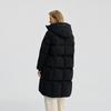 BINJORA Women's Long Hooded 95% Duck Down Puffer Jacket