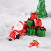 Crafts Garden Decor 1 Pcs Cute Micro Landscape Figurines Christmas Ornaments Christmas Decoration